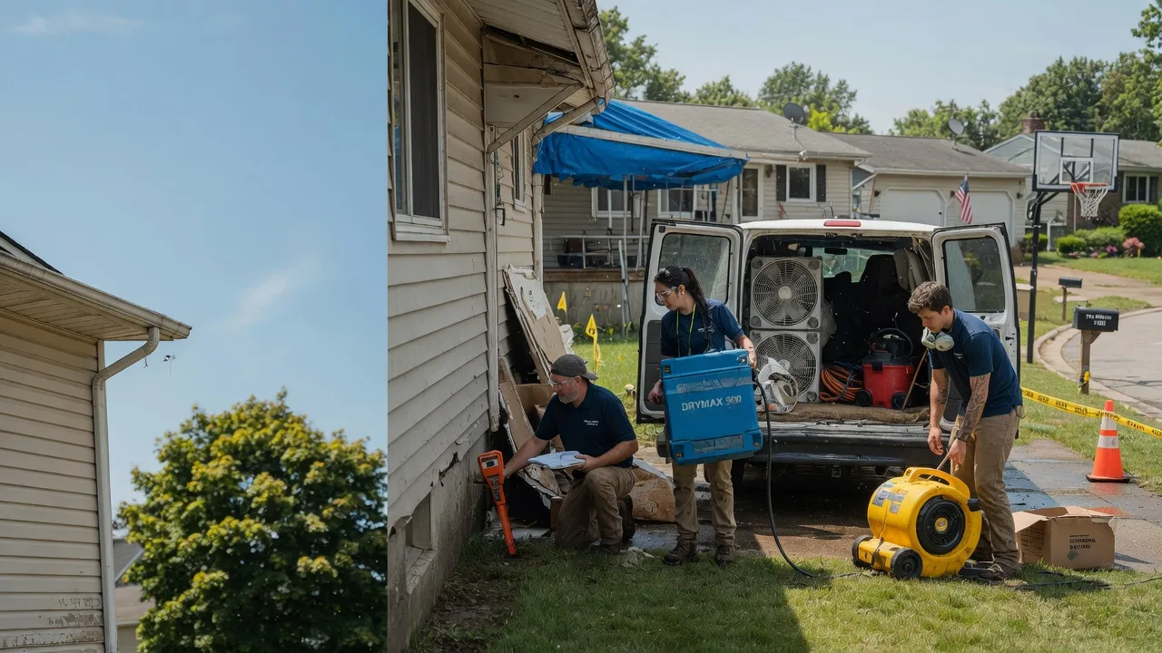 Ceiling Leak Cleanup in Helena, NY near me
